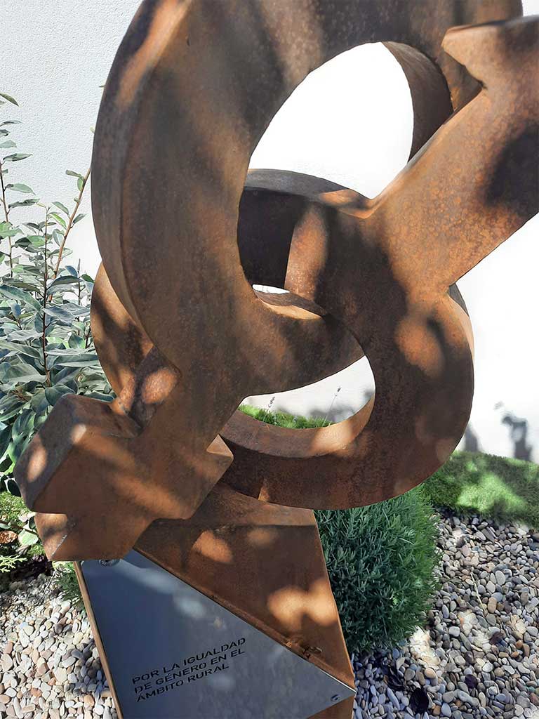 Escultura para ornamentación de parques